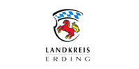 Das Wappen des Landkreis Erding
